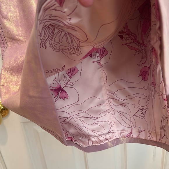 Christian Lacroix NWT Metallic gold and Pink Skirt made in Italy - Picture 4 of 12